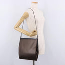 GUCCI Shoulder Bag Leather Brown 004 0406 0492 Auth 186696-22