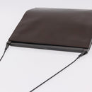GUCCI Shoulder Bag Leather Brown 004 0406 0492 Auth 186696-6