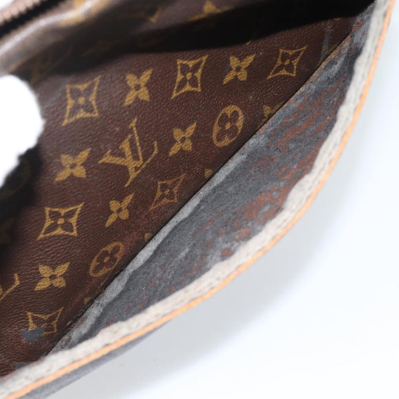 LOUIS VUITTON Monogram Compiegne 28 Clutch Bag M51845 LV Auth 186698