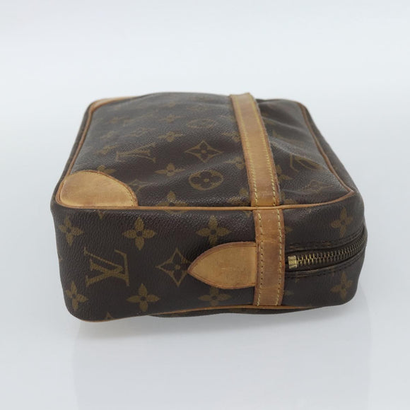 LOUIS VUITTON Monogram Compiegne 28 Clutch Bag M51845 LV Auth 186698