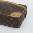 LOUIS VUITTON Monogram Compiegne 28 Clutch Bag M51845 LV Auth 186698-7