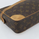 LOUIS VUITTON Monogram Compiegne 28 Clutch Bag M51845 LV Auth 186698-14