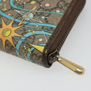 GUCCI GG Supreme Wallet PVC Beige 647940 Auth 186699A-10