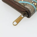 GUCCI GG Supreme Wallet PVC Beige 647940 Auth 186699A-13