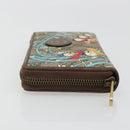 GUCCI GG Supreme Wallet PVC Beige 647940 Auth 186699A-5