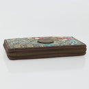 GUCCI GG Supreme Wallet PVC Beige 647940 Auth 186699A-6
