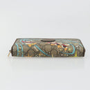 GUCCI GG Supreme Wallet PVC Beige 647940 Auth 186699A-7