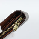 LOUIS VUITTON Monogram Compact Zip Wallet M61667 LV Auth 186702A-8