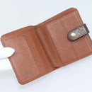 LOUIS VUITTON Monogram Compact Zip Wallet M61667 LV Auth 186702A-9