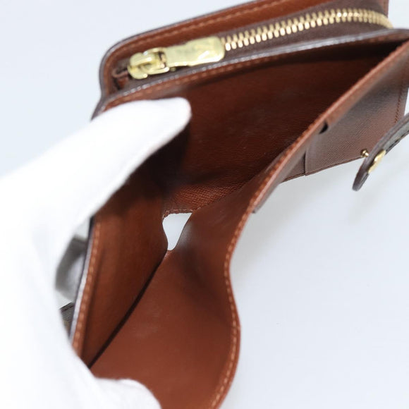 LOUIS VUITTON Monogram Compact Zip Wallet M61667 LV Auth 186702A