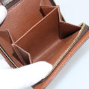 LOUIS VUITTON Monogram Compact Zip Wallet M61667 LV Auth 186702A-10