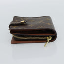 LOUIS VUITTON Monogram Compact Zip Wallet M61667 LV Auth 186702A-5
