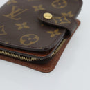 LOUIS VUITTON Monogram Compact Zip Wallet M61667 LV Auth 186702A-7