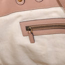 GUCCI GG Canvas Tote Bag Beige Gold 269953 Auth 186704A-20