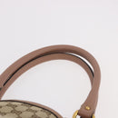GUCCI GG Canvas Tote Bag Beige Gold 269953 Auth 186704A-9