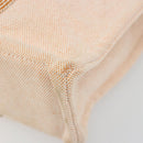 HERMES Fourre Tout PM Hand Bag Canvas Orange Silver Auth 186705A-10