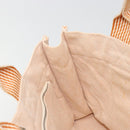 HERMES Fourre Tout PM Hand Bag Canvas Orange Silver Auth 186705A-18