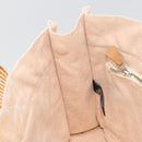 HERMES Fourre Tout PM Hand Bag Canvas Orange Silver Auth 186705A-19