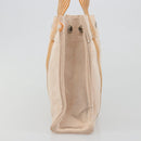 HERMES Fourre Tout PM Hand Bag Canvas Orange Silver Auth 186705A-4