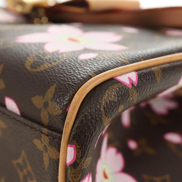 LOUIS VUITTON Monogram Cherry Blossom Sac Retro PM Bag M92012 LV Auth 186707SAM