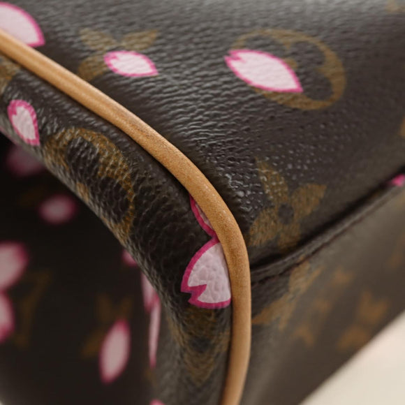 LOUIS VUITTON Monogram Cherry Blossom Sac Retro PM Bag M92012 LV Auth 186707SAM