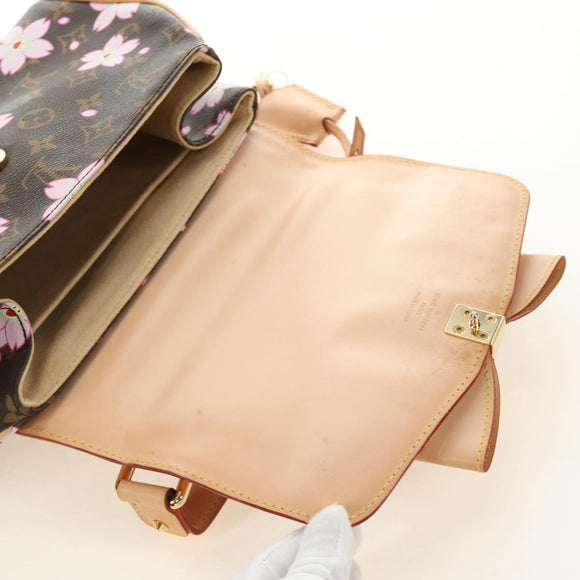 LOUIS VUITTON Monogram Cherry Blossom Sac Retro PM Bag M92012 LV Auth 186707SAM