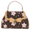 LOUIS VUITTON Monogram Cherry Blossom Sac Retro PM Bag M92012 LV Auth 186707SAM-13
