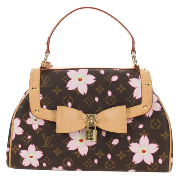 LOUIS VUITTON Monogram Cherry Blossom Sac Retro PM Bag M92012 LV Auth 186707SAM