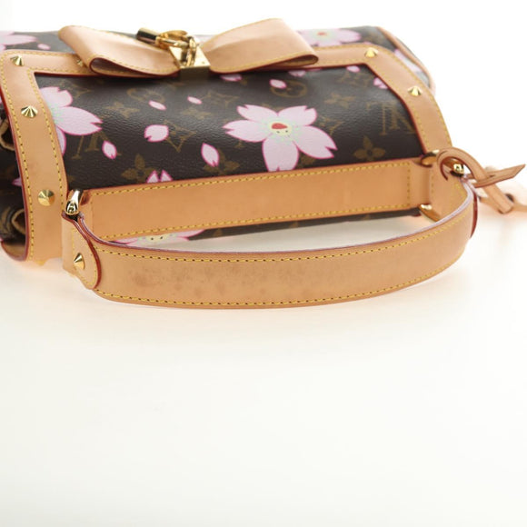 LOUIS VUITTON Monogram Cherry Blossom Sac Retro PM Bag M92012 LV Auth 186707SAM