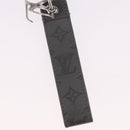 LOUIS VUITTON Bag Charm Leather Gray Silver M00893 LV Auth 186716-3