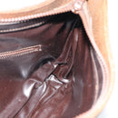 GUCCI GG Supreme Web Sherry Line Shoulder Bag PVC Beige Gold Auth 186802-17