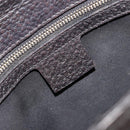 GUCCI Hand Bag Leather Black Gold 131325 Auth 186805A-18