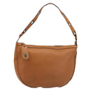 Salvatore Ferragamo Shoulder Bag Leather Brown Auth 186806A-1