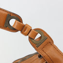 Salvatore Ferragamo Shoulder Bag Leather Brown Auth 186806A-9