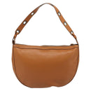 Salvatore Ferragamo Shoulder Bag Leather Brown Auth 186806A-2