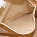 CELINE C Macadam Canvas Shoulder Bag Navy Silver Auth 186810A-19