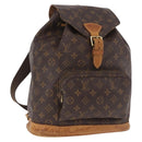 LOUIS VUITTON Monogram Montsouris MM Backpack M51136 LV Auth 186812-1