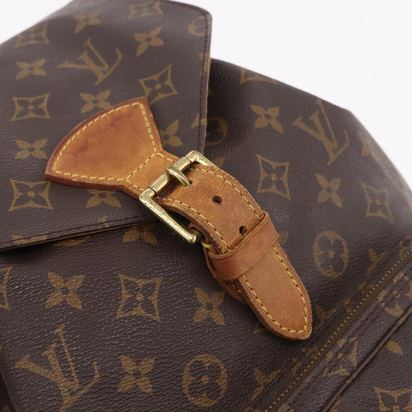 LOUIS VUITTON Monogram Montsouris MM Backpack M51136 LV Auth 186812