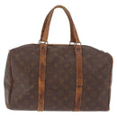 LOUIS VUITTON Monogram Sac Souple 35 Boston Bag M41626 LV Auth 186821-2