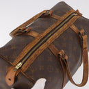 LOUIS VUITTON Monogram Sac Souple 35 Boston Bag M41626 LV Auth 186821-6