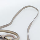 Miu Miu Ribbon Hand Bag Leather 2way Purple Gold Auth 186822V-15