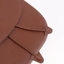 CELINE Backpack Leather Brown Gold Auth 186828-20