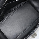 CELINE Trapeze Hand Bag Leather Suede Black Silver Auth 186832V-22