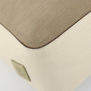GUCCI Hand Bag Canvas Ivory Silver 001 3766 Auth 186840-14