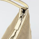 GUCCI Hand Bag Canvas Ivory Silver 001 3766 Auth 186840-10