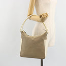 GUCCI Hand Bag Canvas Ivory Silver 001 3766 Auth 186840-24