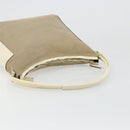 GUCCI Hand Bag Canvas Ivory Silver 001 3766 Auth 186840-7