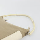 GUCCI Hand Bag Canvas Ivory Silver 001 3766 Auth 186840-8