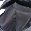 PRADA Shoulder Bag Nylon Black Silver Auth 186842A-24