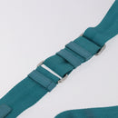 PRADA Shoulder Bag Nylon Light Blue Silver Auth 186844A-7